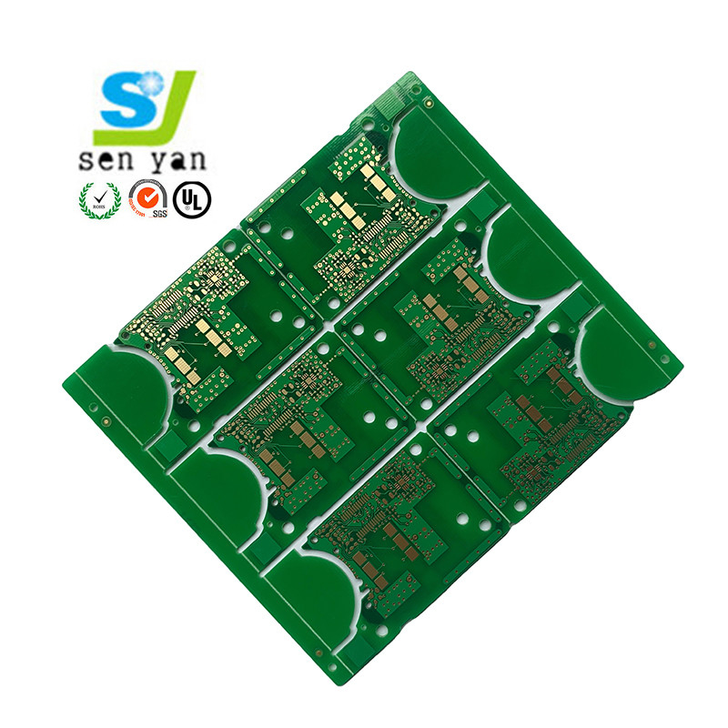 Green Oil FR4 Double Sided PCB Lead Free Tin Spray Process PCB Circuit Board