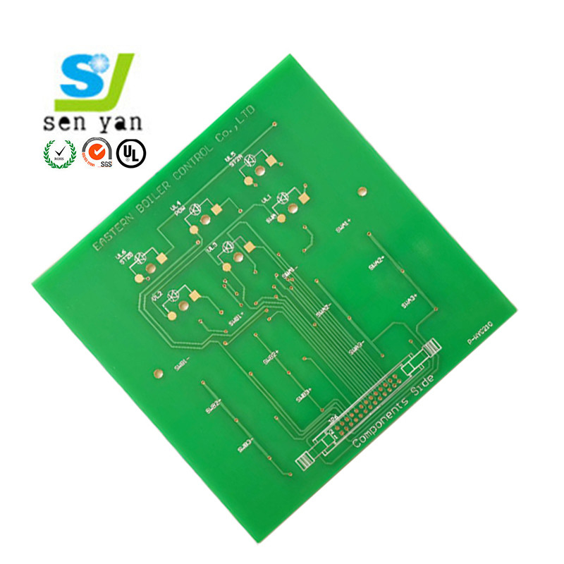Green Oil FR4 Double Sided PCB Lead Free Tin Spray Process PCB Circuit Board